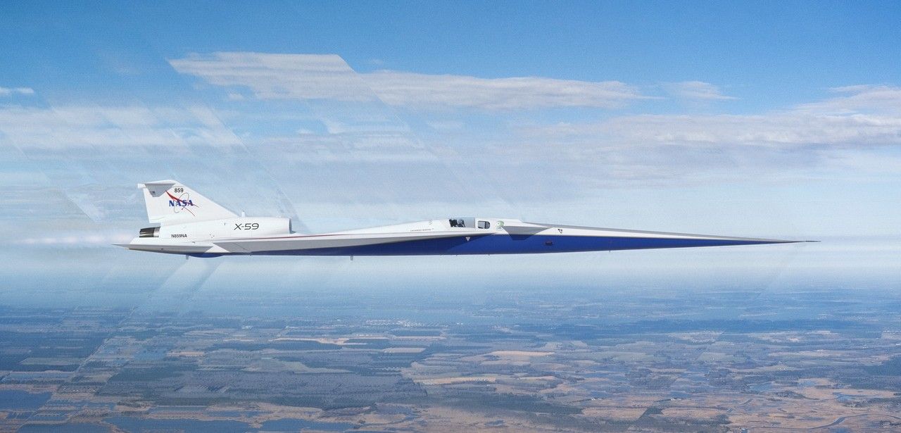 X-59: Das revolutionäre Überschallflugzeug, das die Luftfahrt (Foto: Lockheed Martin Corporation)