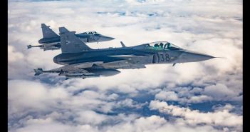 Ungarn stärkt Verteidigungsfähigkeiten mit Aufnahme von weiteren Gripen C-Kampfflugzeugen Saab unterzeichnet Vertrag über Lieferung von vier Gripen C-Kampfflugzeugen an (Foto: Saab)