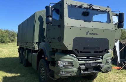 RMMV präsentiert neuen TGS-Mil Protected 6x6/8x8 auf Mobility (Foto: Rheinmetall AG)