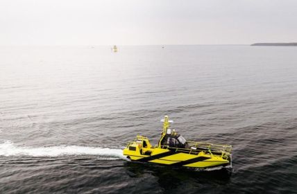 Autonomer AMC12-Prototyp auf SeaSEC in Rostock vorgestellt und (Foto: Rheinmetall AG)